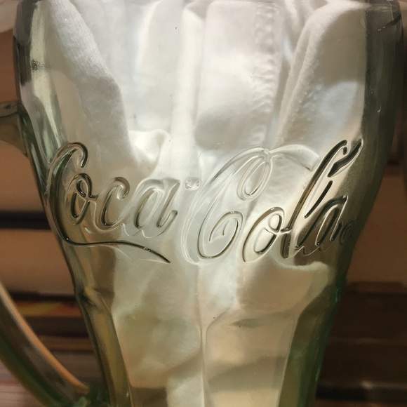 Vintage Heavy Duty COCA COLA handled glasses - Picture 3 of 9